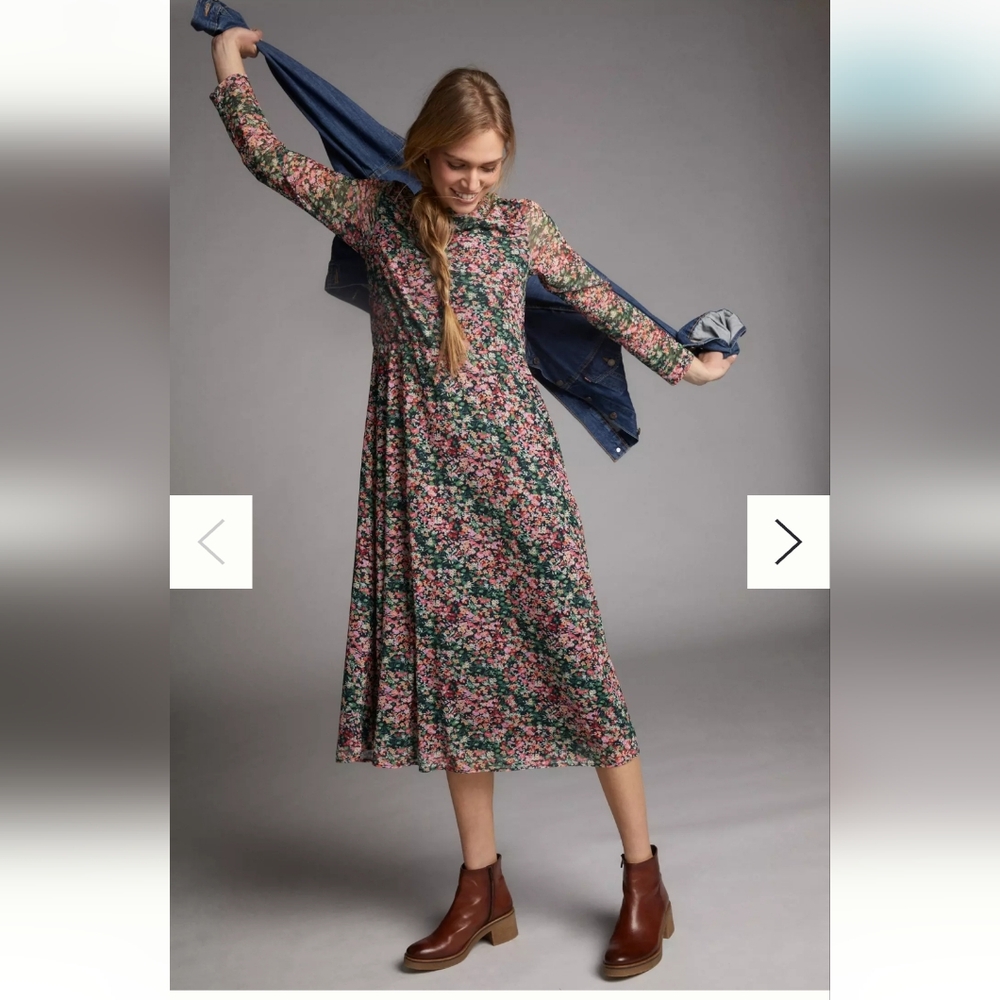 Anthropologie Fiona Maxi Dress